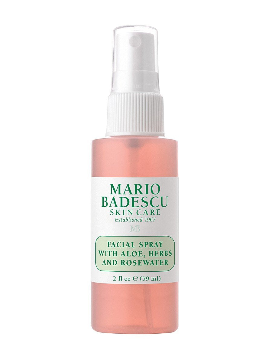 Rose Water Facial Spray with Aloe Vera, 2 Oz
