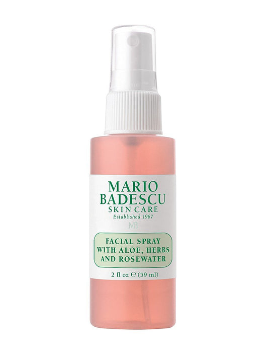 Rose Water Facial Spray with Aloe Vera, 2 Oz